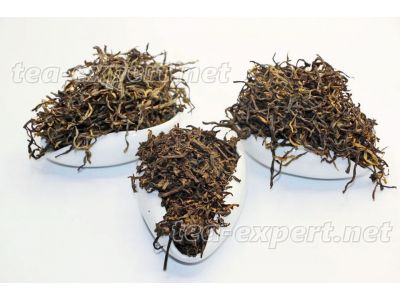 一套茶(益菌科技普洱和嘎巴生普洱和嘎巴红茶3个)  Набор Три Новых Чая