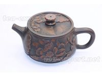 建水茶壶"宽口石瓢"200毫升 - Тыква с широким горлышком