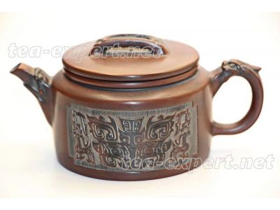 钦州茶壶"汉瓦"190毫升 - Чайник Ханьской Эпохи